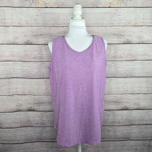 Duluth Tradin Co Women's Armachillo Cooking Tank Top Purple Large